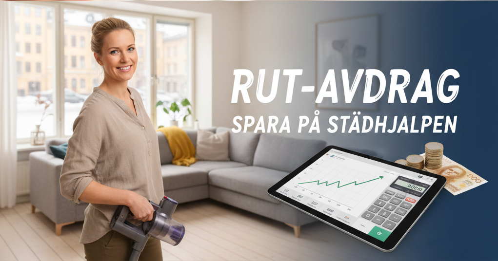Hemstädning med RUT-avdrag
